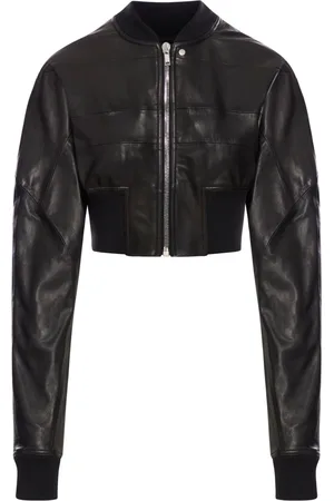 Rick Owens Femme, Vestes, Noir, Taille: 36 FR Bomber Collage