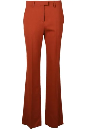 Etro Femme, Pantalons, Rouge, Taille: 36 FR Pantalon en mélange de laine stretch