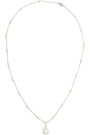 VALENTINO GARAVANI Homme, Accessoires, Gris, Taille: ONE Size Bracelet Charm Argent