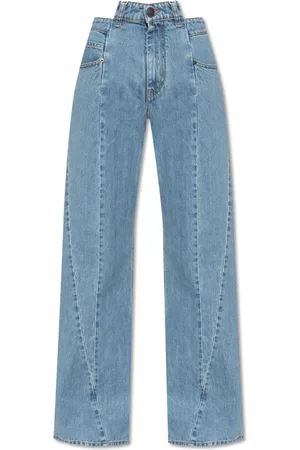 Maison Margiela Femme, Jeans, Bleu, Taille: 38 FR Jean Large