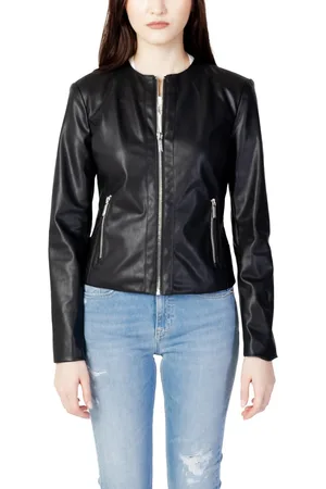 Armani Exchange Femme, Vestes, Noir, Taille: 40 FR Veste Femme Printemps/Été en Polyester