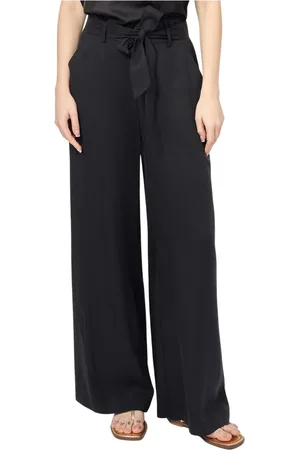 Gaudi Femme, Pantalons, Noir, Taille: 38 FR Pantalon Large Noir