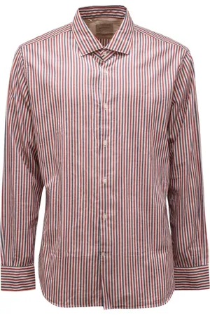 BROOKSFIELD Homme, Chemises, Multicolore, Taille: M Chemise Slim Fabriquée en Italie