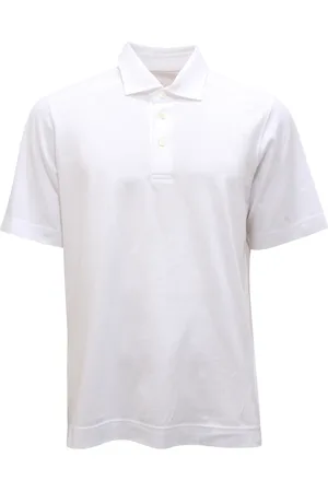 Circolo Homme, Tops, Blanc, Taille: M Chemise Piquet en Blanc Optique