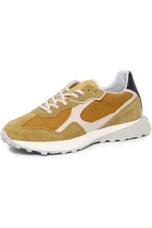 D.A.T.E. Homme, Chaussures, Jaune, Taille: 42 EU Chaussure Jaune Vetta Delave