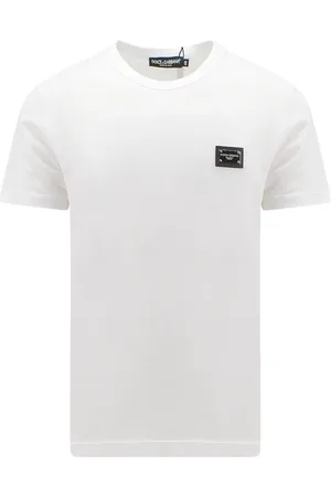 Dolce & Gabbana Homme, Tops, Blanc, Taille: M T-shirts et Polos Blancs