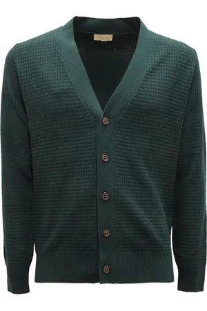 BROOKSFIELD Homme, Pulls, Vert, Taille: S Pull en laine vert bouteille