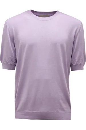 BALLANTYNE Homme, Pulls, Violet, Taille: S Haut en Soie/Coton en Glicine