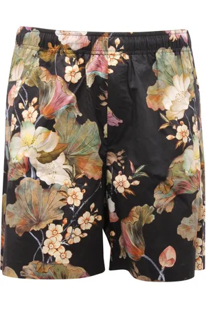 AMARANTO Amaránto, Homme, Shorts, Multicolore, Taille: L Short Bermuda en Coton avec Cordon de Serrage