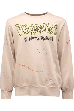 DISCLAIMER Homme, Sweatshirts et sweats à capuche, , Taille: M Stone Wash Safari Sweater