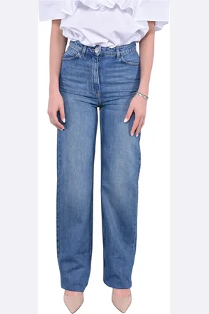MVP Wardrobe Femme, Jeans, Bleu, Taille: 38 FR Jean Vintage Coupe Regular Taille Basse