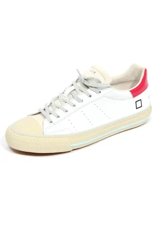 D.A.T.E. Femme, Chaussures, Blanc, Taille: 38 EU Blanc-Fuxia Linea Pop Chaussures Femmes