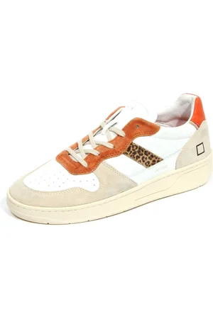 D.A.T.E. Femme, Chaussures, Blanc, Taille: 40 EU Chaussures Vintage Court 2.0 Blanc-Brique