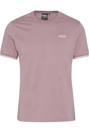 Barbour Homme, Tops, Rose, Taille: XL T-shirts et Polos Rose