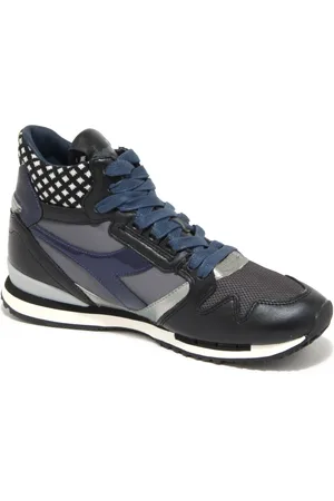 Diadora Homme, Chaussures, Multicolore, Taille: 40 EU Heritage Chaussures Bleu/Gris