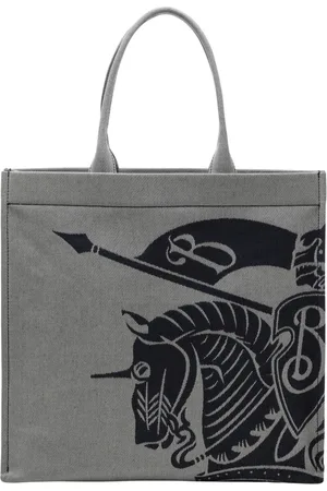 Burberry Homme, Sacs, Gris, Taille: ONE Size Sac Tote Chic