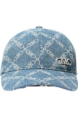 Michael Kors Femme, Accessoires, Bleu, Taille: ONE Size Casquette de baseball chic Empire Denim
