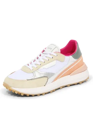 D.A.T.E. Femme, Chaussures, Blanc, Taille: 36 EU Baskets Dragon Army