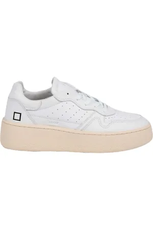 D.A.T.E. Femme, Chaussures, Blanc, Taille: 36 EU Baskets Step Blanches