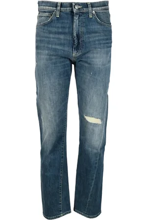 Dondup Femme, Jeans, Bleu, Taille: W29 Twisted Jeans à fermeture éclair