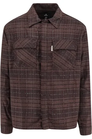 Represent Homme, Shorts, Brun, Taille: S Shorts Casual Marron avec Boutons Cachés