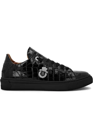 BILLIONAIRE Homme, Chaussures, Noir, Taille: 44 EU Baskets Élégantes pour Hommes