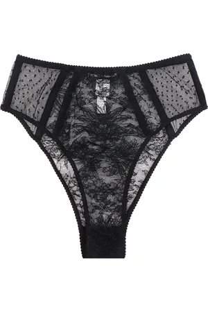 Dolce & Gabbana Femme, Sous-vêtements, Noir, Taille: 36 FR Sous-vêtements noirs avec bord élastique