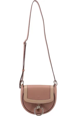 Chloé Femme, Sacs, Rose, Taille: ONE Size Sac Bandoulière Rose avec Fermeture Magnétique