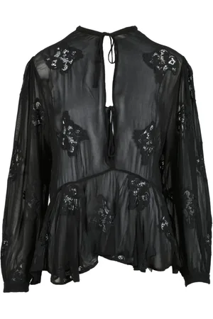 IRO Femme, Blouses et Chemises, Noir, Taille: 42 FR Chemisier