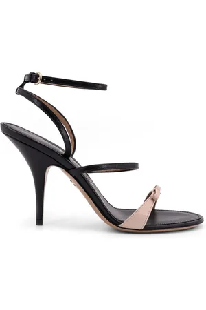 Salvatore Ferragamo Femme, Chaussures, Noir, Taille: 36 1/2 EU Sandales noires avec emblématique