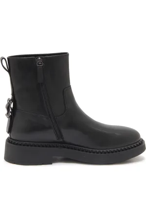 Ash Femme, Chaussures, Noir, Taille: 40 EU Bottes Noires à Fermeture Éclair Magnum