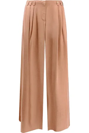 Giorgio Armani Femme, Pantalons, Rose, Taille: 44 FR Pantalon Rose avec Fermeture Éclair