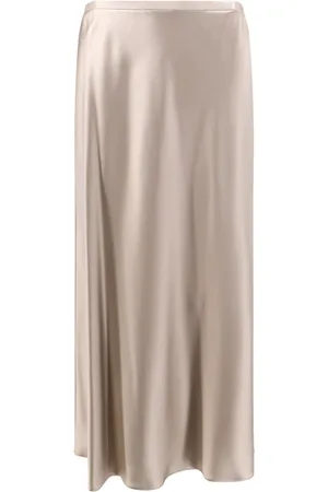 Max Mara Femme, Jupes, , Taille: 42 FR Jupe Évasée en Soie