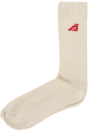 Autry Unisex, Sous-vêtements, , Taille: L Crème Coton Unisexe Sous-vêtements