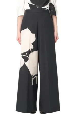 LIVIANA CONTI Femme, Pantalons, Noir, Taille: 38 FR Pantalon Chic pour Femmes