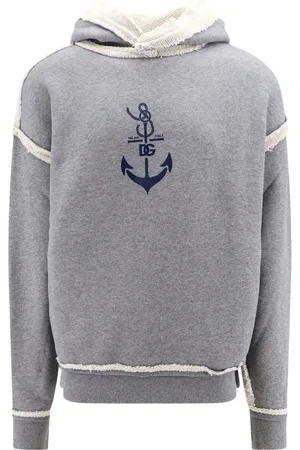 Dolce & Gabbana Homme, Sweatshirts et sweats à capuche, Gris, Taille: S Pulls à capuche gris avec poches latérales