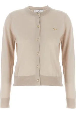 Maison Kitsuné Femme, Pulls, , Taille: 36 FR Pull avec Logo Brodé et Boutons