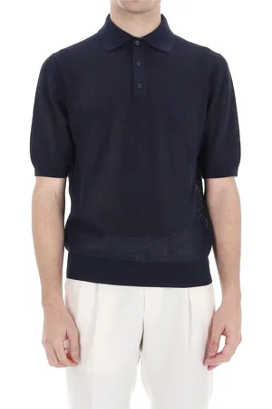 BALLANTYNE Homme, Tops, Bleu, Taille: XL Polo Bleu en Coton