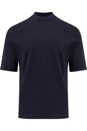 Brunello Cucinelli Homme, Tops, Bleu, Taille: M T-shirts et Polos Bleus