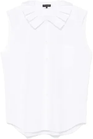 Comme des Garçons Homme, Chemises, Blanc, Taille: M Chemise Blanche en Coton à Manches Longues