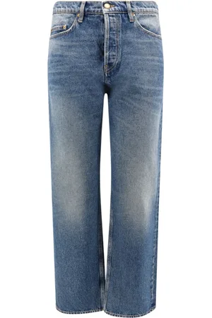 Golden Goose Homme, Jeans, Bleu, Taille: W34 Jean Bleu avec Détail Étoile