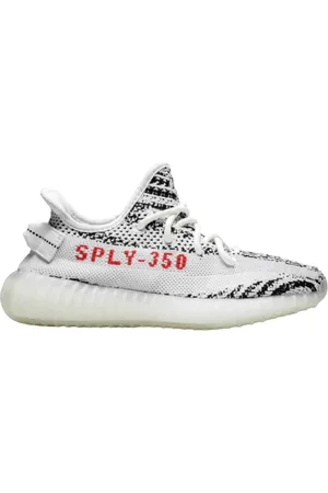Yeezy Homme, Chaussures, Multicolore, Taille: 41 1/3 EU Baskets à Rayures Zèbre Confort et Style