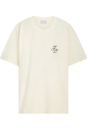 Filling pieces Homme, Tops, , Taille: L T-shirt Topiaire Blanc Antique