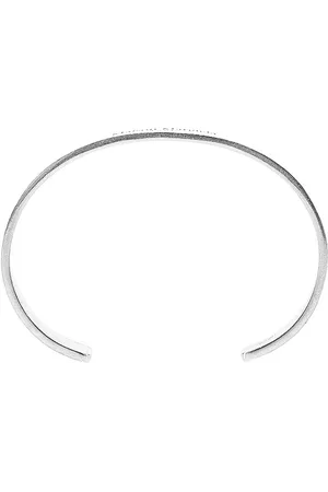 Maison Margiela Femme, Accessoires, Gris, Taille: ONE Size Bracelet en Métal Élégant