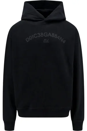 Dolce & Gabbana Homme, Sweatshirts et sweats à capuche, Noir, Taille: S Pull à capuche oversize noir