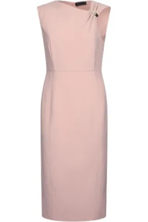 Liu Jo Femme, Robes, Rose, Taille: 38 FR Robe de cérémonie asymétrique