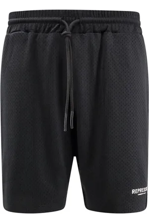 Represent Homme, Shorts, Noir, Taille: L Shorts Noirs Taille Élastique