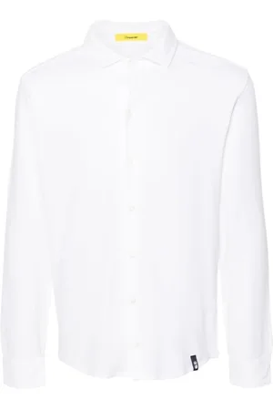 DRUMOHR Homme, Chemises, Blanc, Taille: XL Chemise Blanche Style Classique