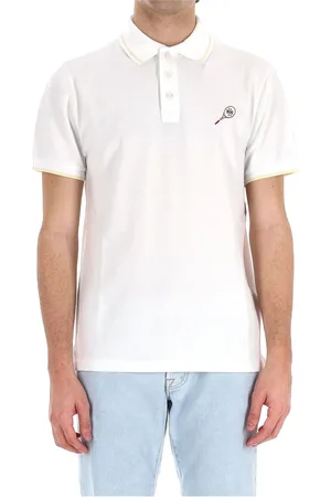 Jacob Cohen Homme, Tops, Blanc, Taille: M Polo Blanc Style Décontracté