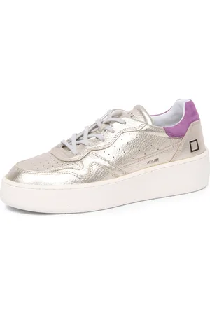 D.A.T.E. Femme, Chaussures, Gris, Taille: 40 EU Chaussures Step Laminées Modèle Platine